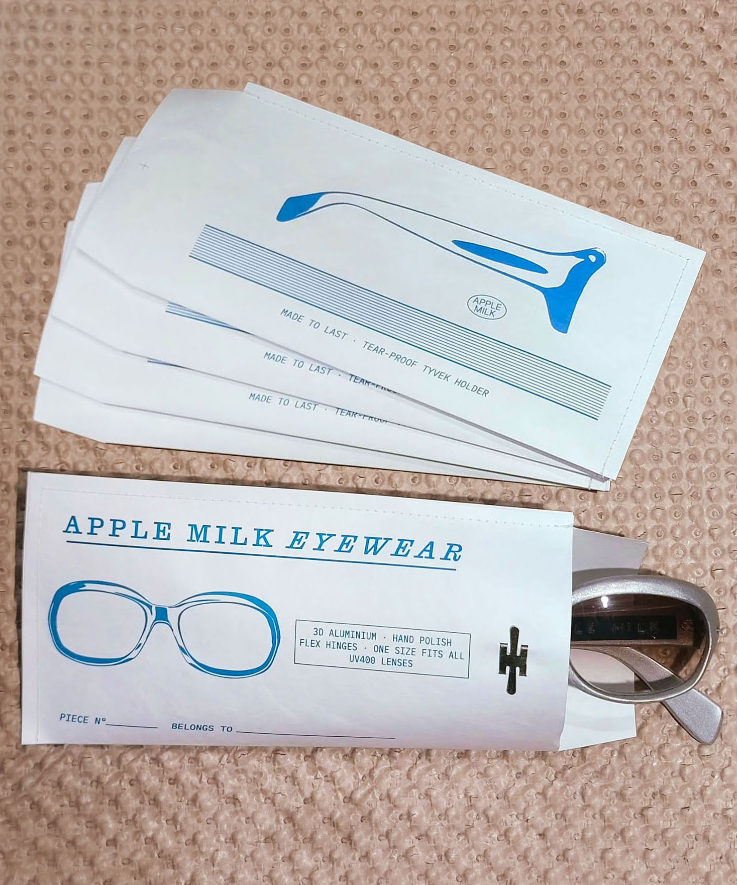 Apple Milk Eyewear detail